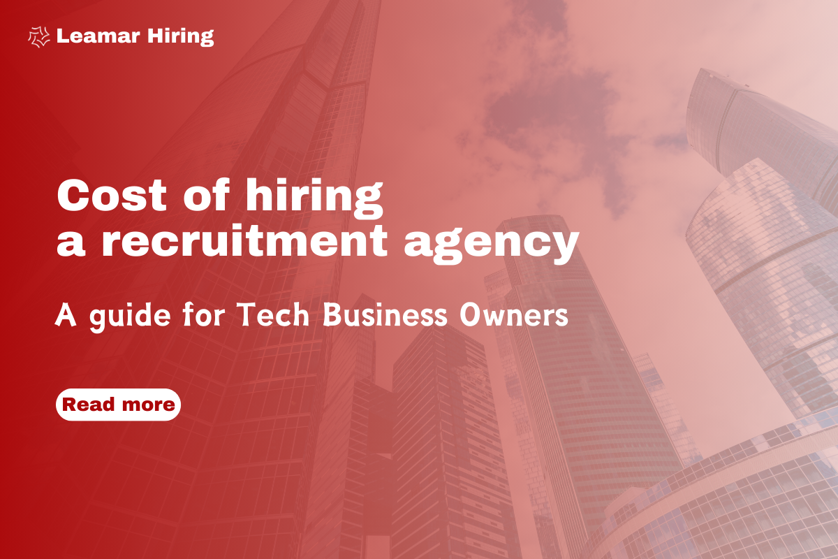 Cost of hiring a recruitment agency